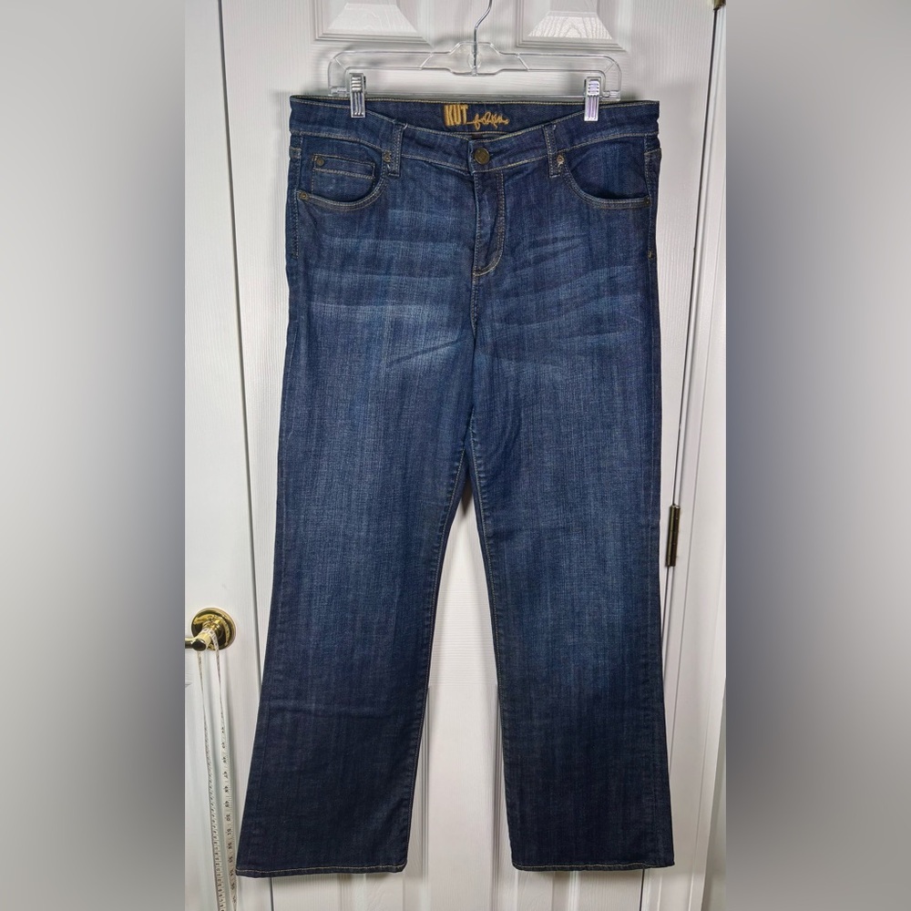 KUT from the Kloth Jeans Boot Cut Blue Womens Size 16